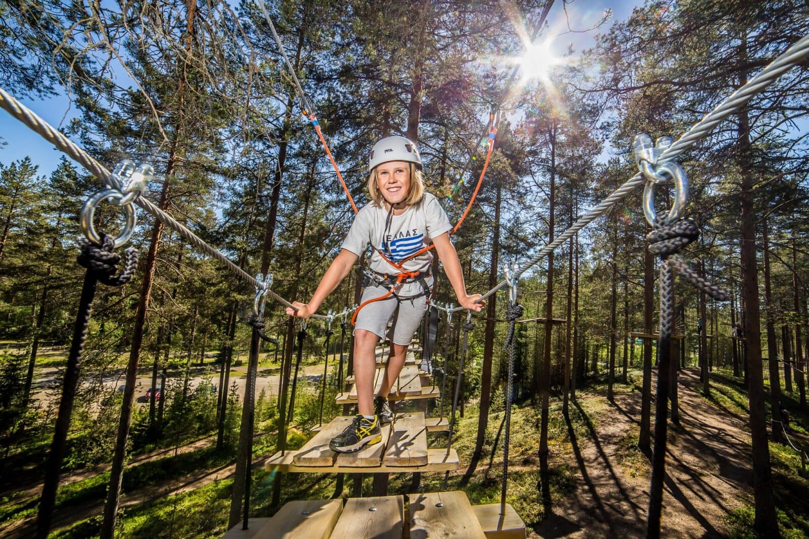 seikkailupuisto vuokatti kiipeily radat