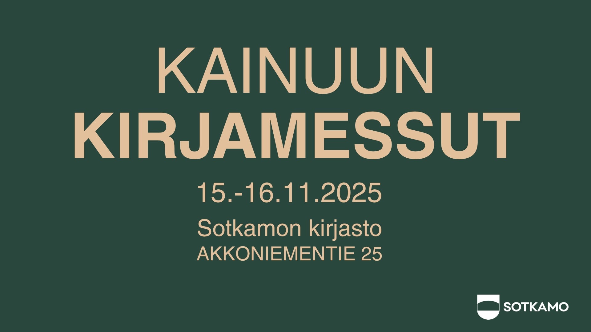 Kainuun kirjamessut